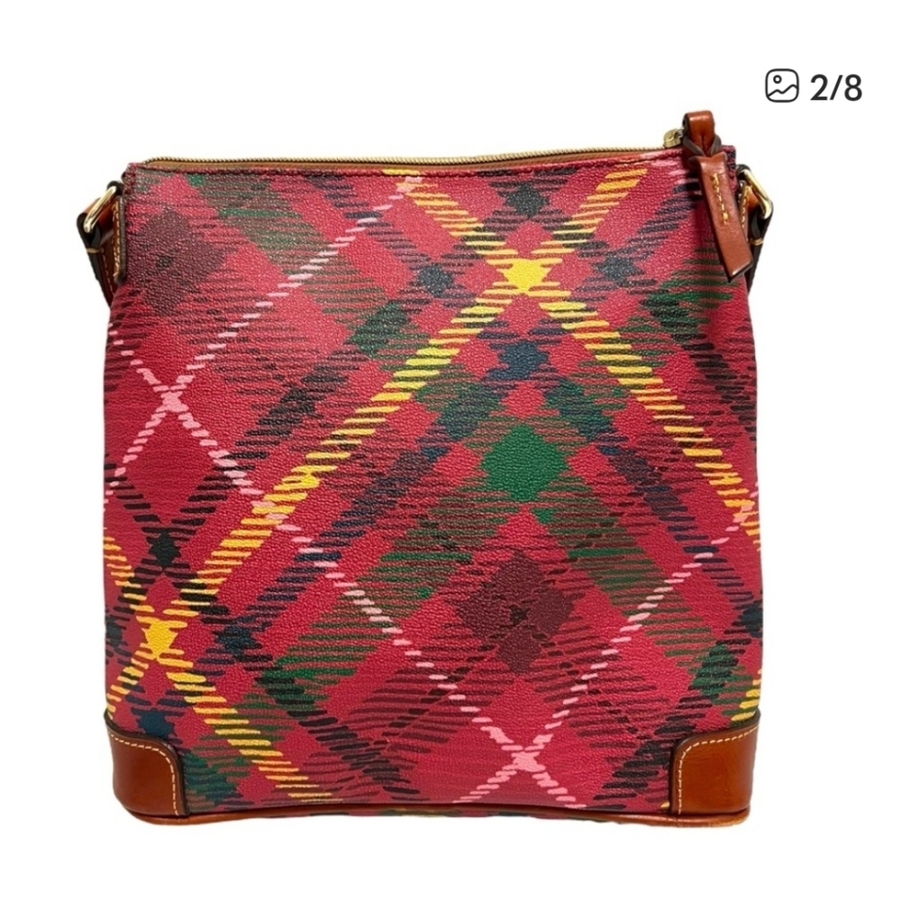Dooney & Bourke Windsor Plaid Crossbody Bag NWT - Picture 2 of 4